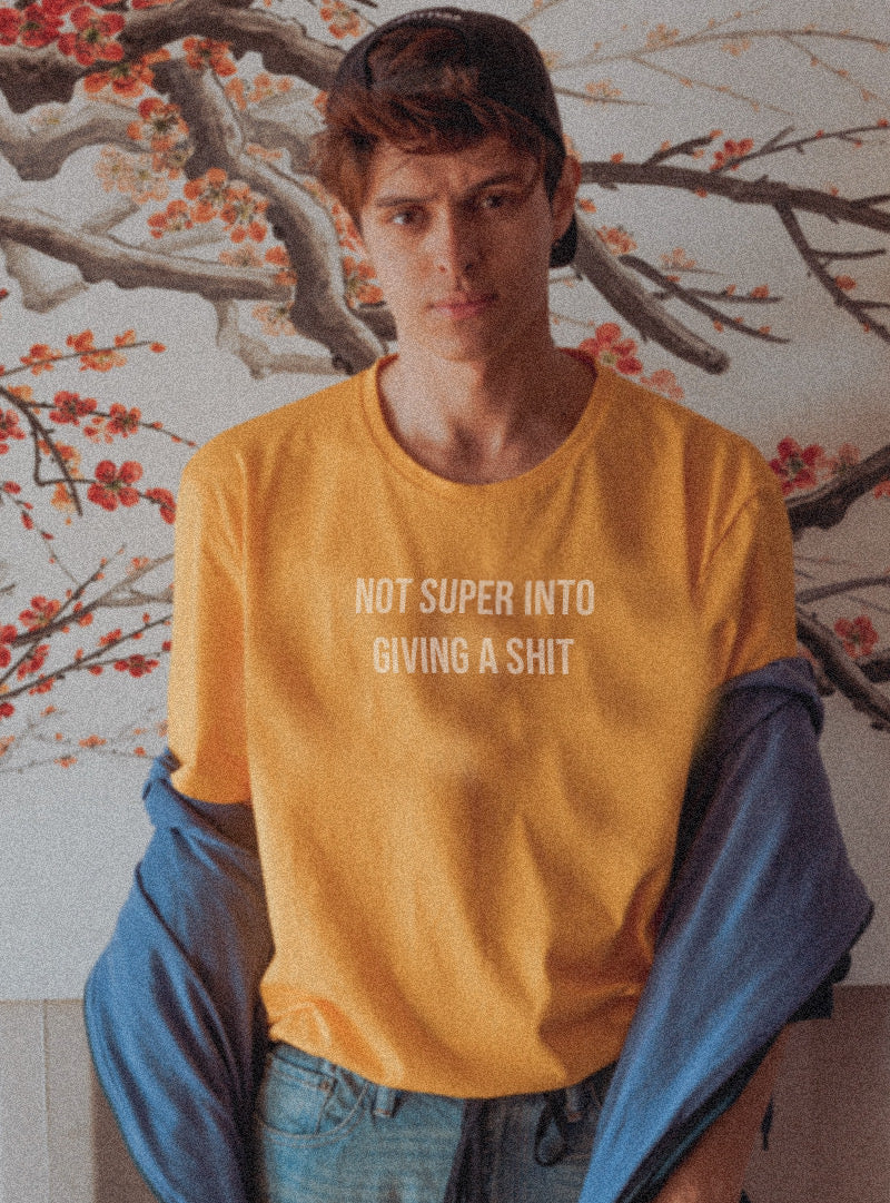 Not Super Into Giving a Shit